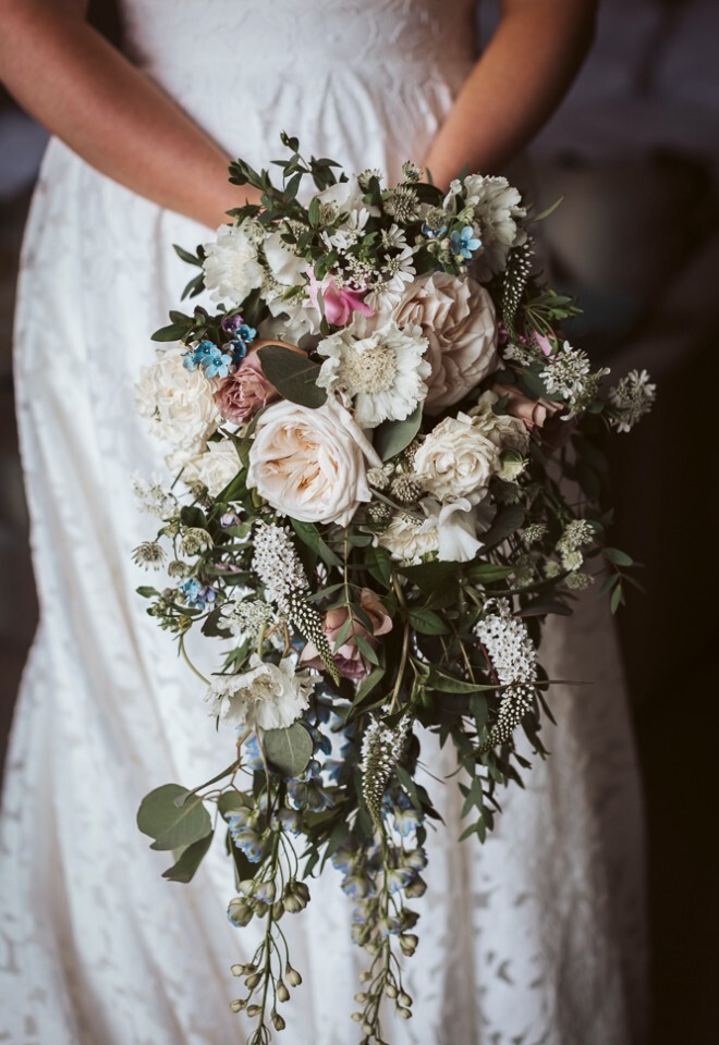 cascade bouquet