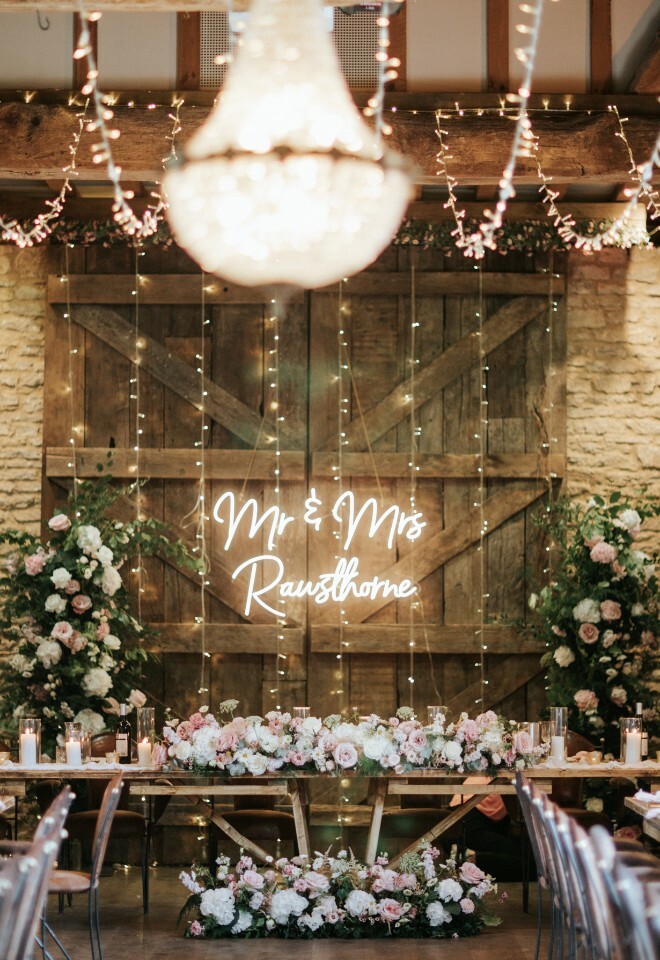 Styling at Tythe Barn