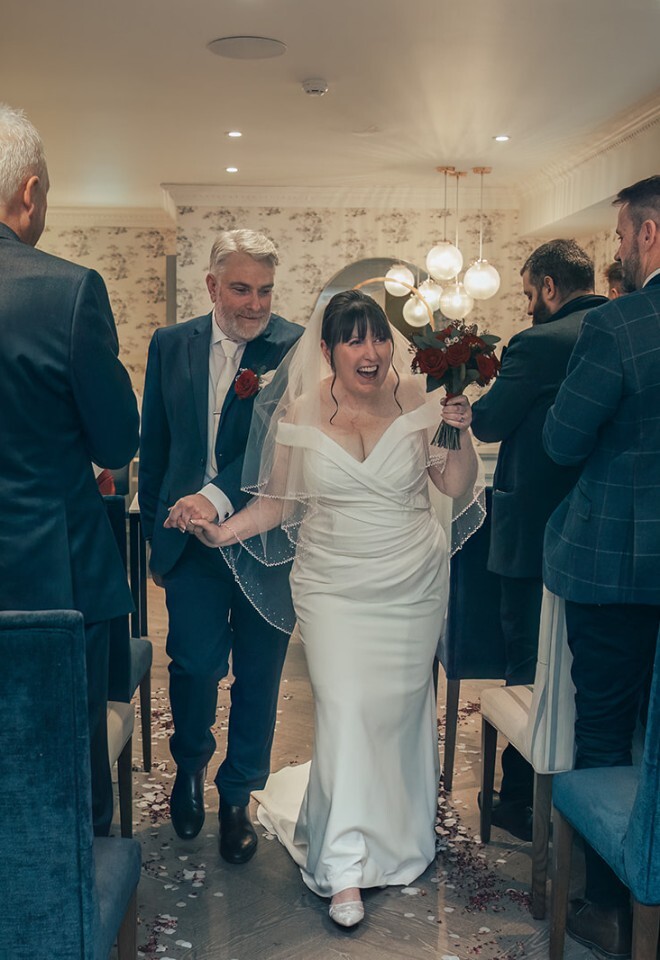 Walking out Courtesy of Tom Marvin Photography