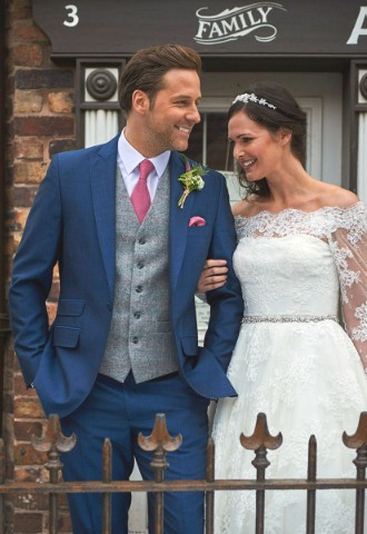 Stunning Grooms and Best Mans wedding suit Oxford