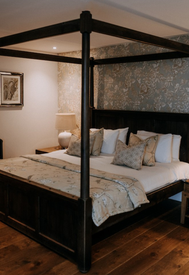 Honeymoon suite option at The Harty Estate wedding venue