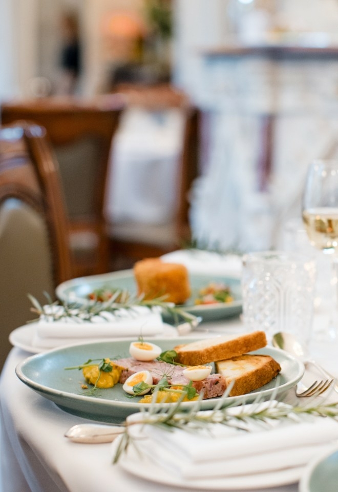 Berwick Lodge wedding breakfast