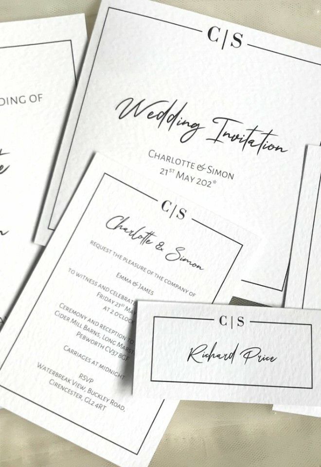 Purity Wedding Invitations