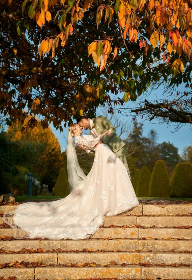 Autumn wedding in Hertfordshire