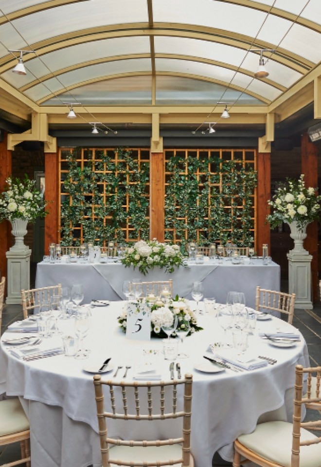 Wedding Breakfast Room at Hotel Du Vin York