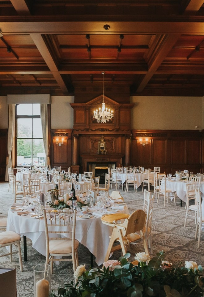 Wedding Breakfast set up