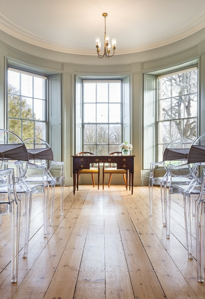 The Morning Room at Valentines Mansion 