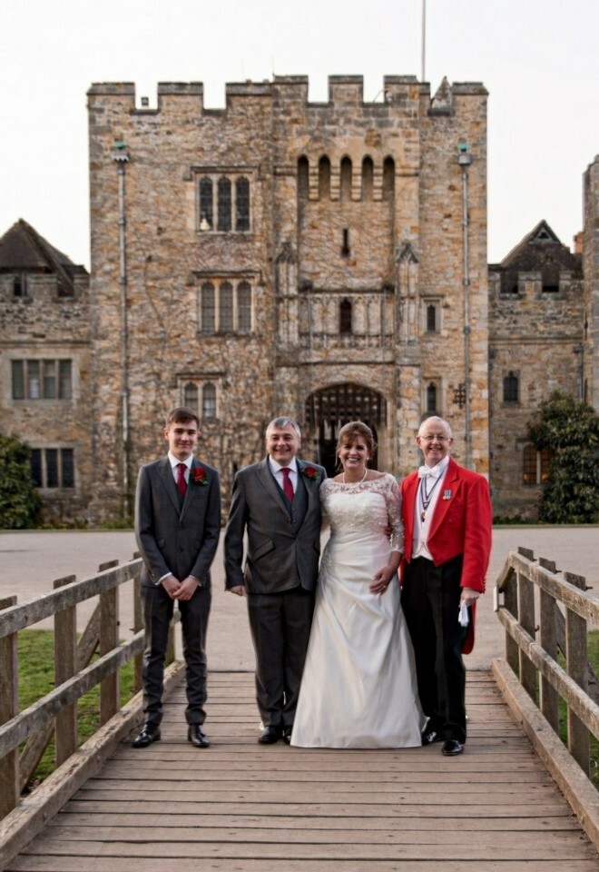 Hever Castle wedding with Toastmaster Peter Thompson