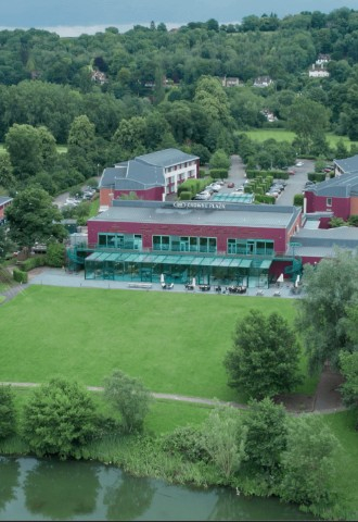 External Aerial Shot of the Hotel
