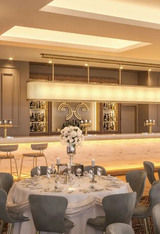 Private wedding bar at The Grand Hotel