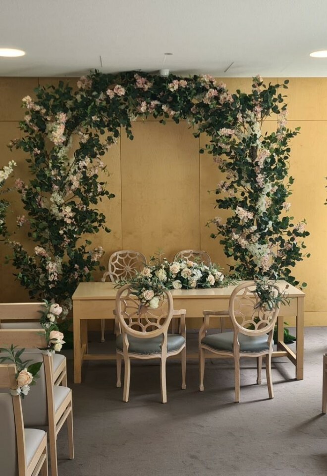 Olive Morris suite, Lambeth Town Hall Weddings London