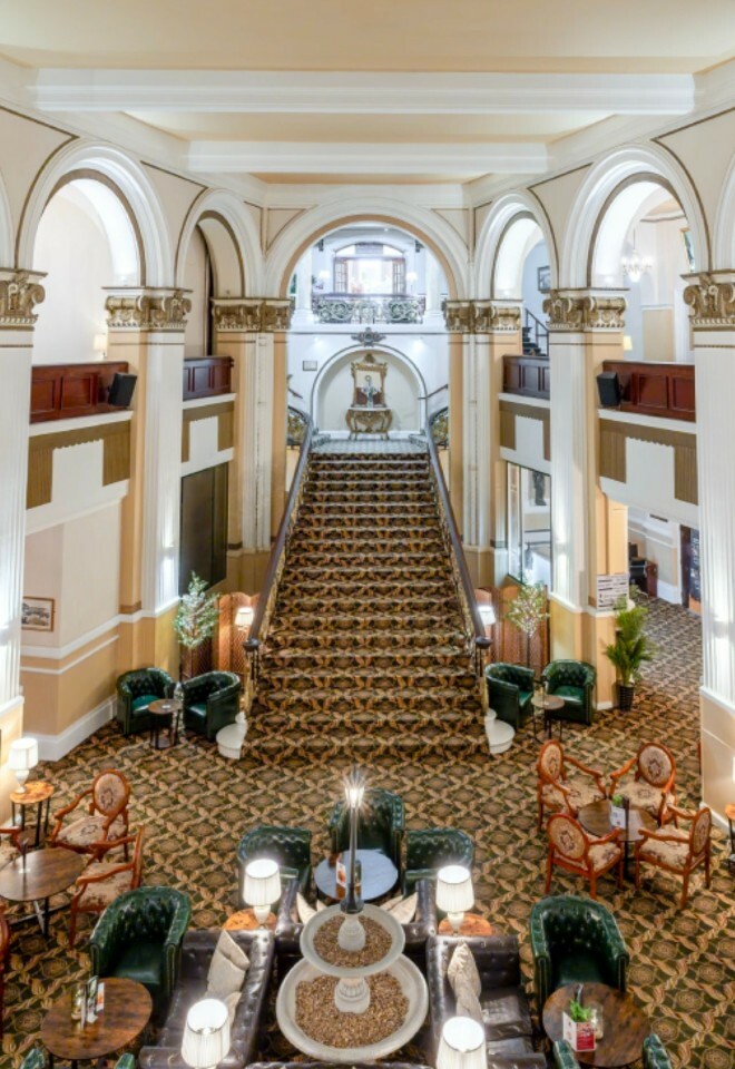 The Main Entrance of Grand Hotel Scarborough