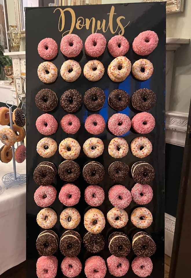 easthampstead-park victorias-ice-cream-cart doughnut-wall