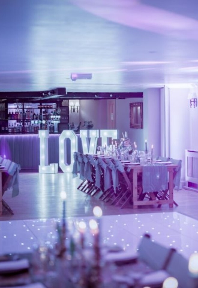 The Evening Wedding Reception at Tottington Manor
