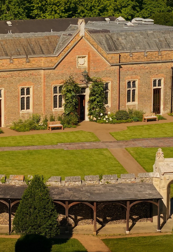 Aerial of Dukes Yard