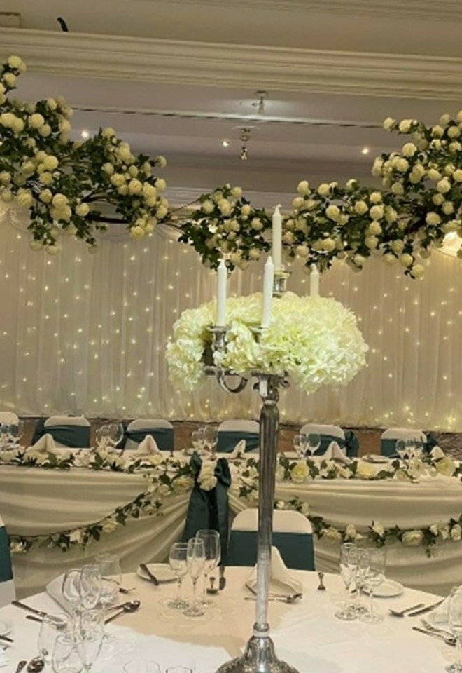 Mercure Haydock Racecourse Suite Wedding Breakfast