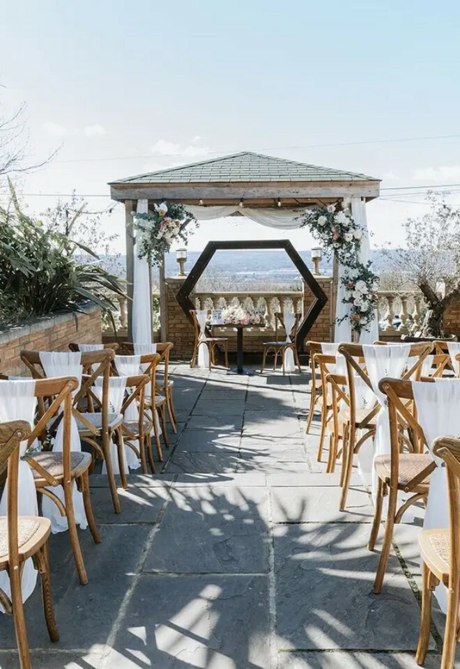 Pergola Wedding Ceremony