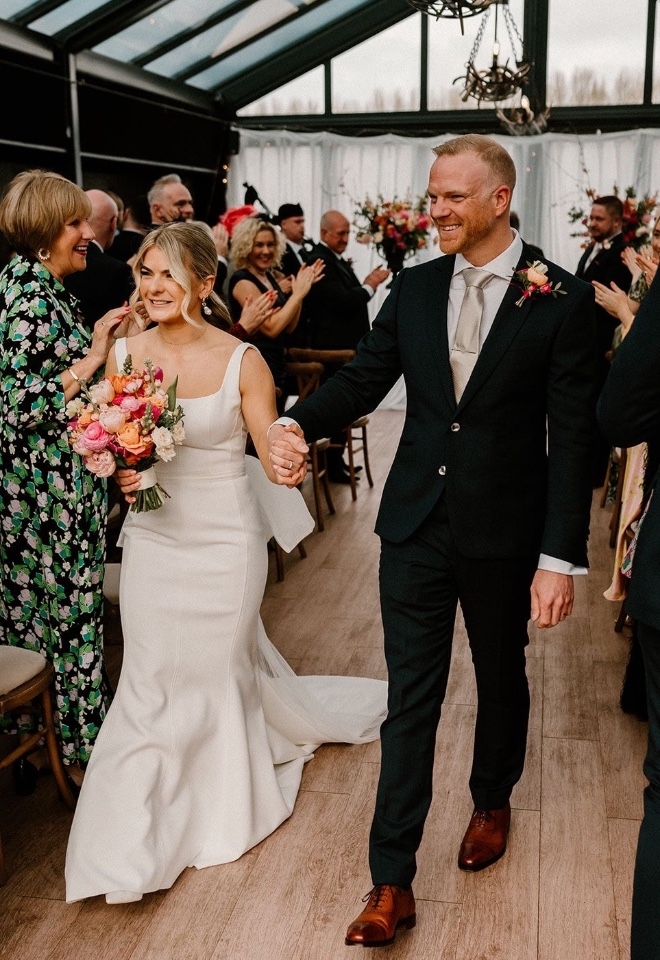 Just married! The Hovels at Harewood