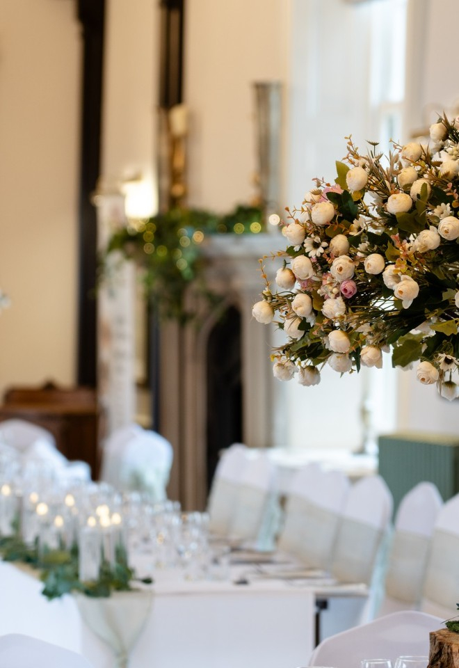 Top table in the Great Hall