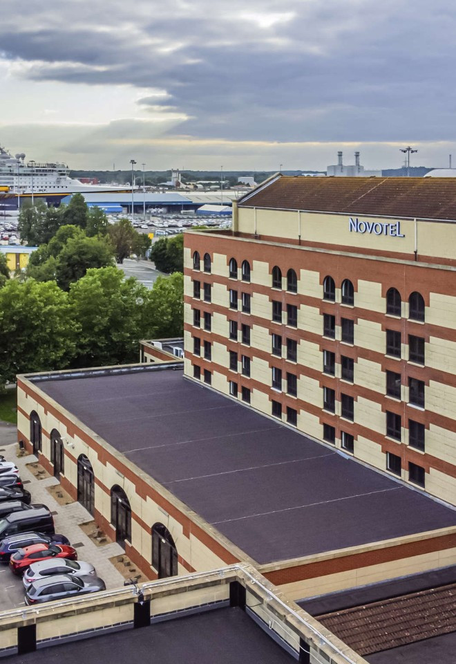 Exterior of Novotel Southampton