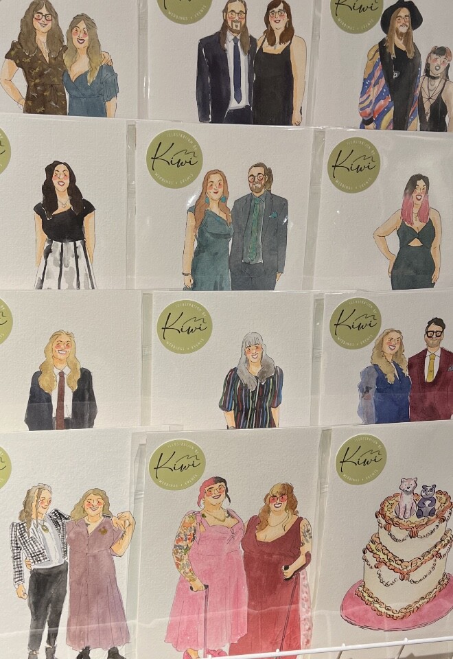 live Wedding Illustration