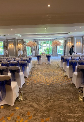 The Bulstrode Ceremony Set Up