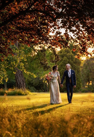 Fanhams Hall wedding