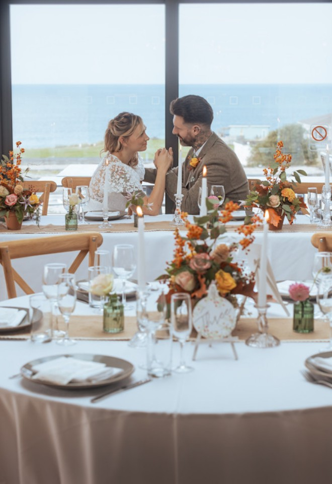 Sea View Coastal Wedding Venue Cornwall