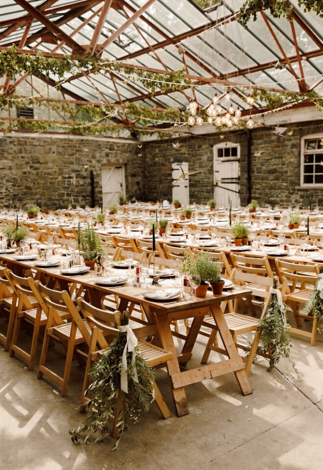 The Stables glass roof