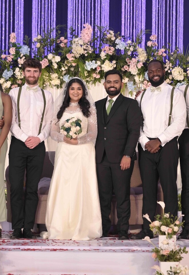 John Blessely wedding in India - David Oriakhi