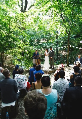 Woodland outdoor weddings at Ridge Farm Surrey