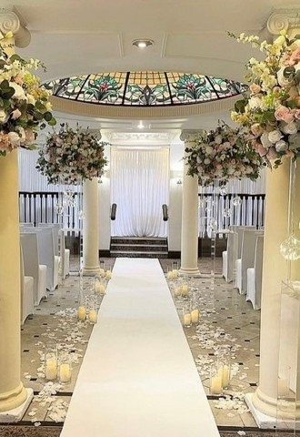 Wedding Ceremony in Beeches Restaurant at Mercure Haydock Hotel