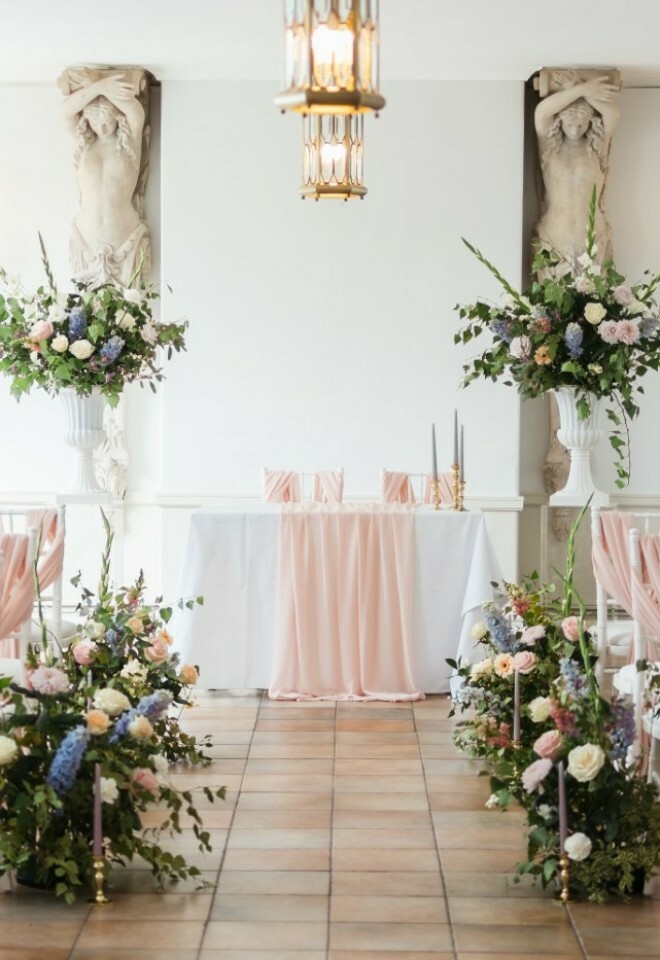 Indoor Ceremony set up
