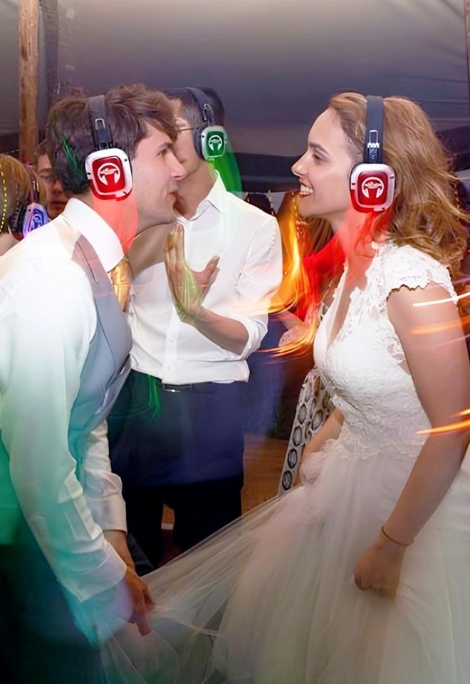 wedding silent disco where low noise venues music comes alive
