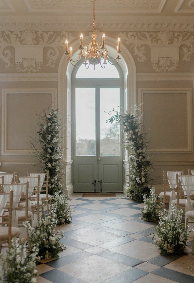 Indoor Ceremony set up