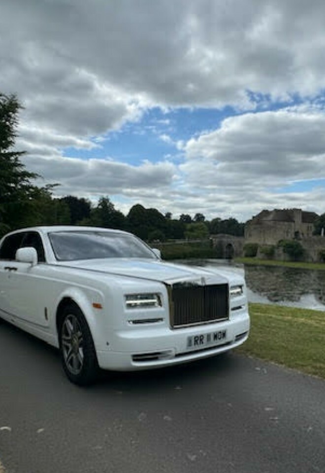 Rolls Royce Phantom Wedding Car at Leeds Castle