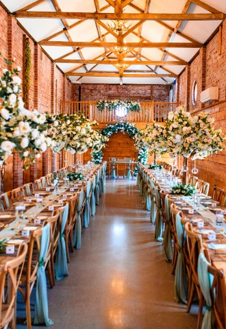 Uplit - dining hall - burlton manor