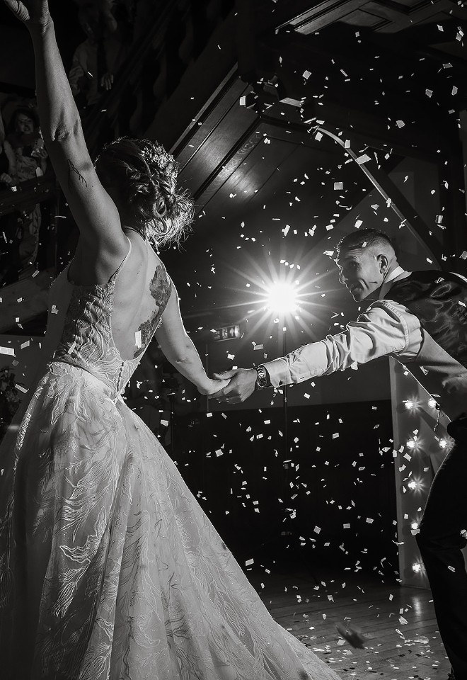 First dance confetti