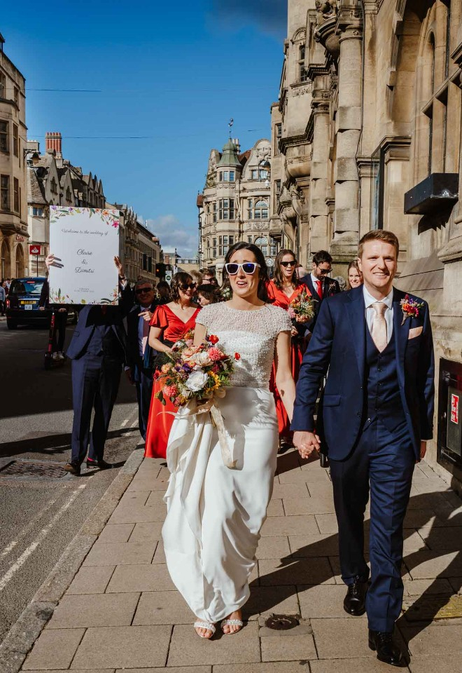 Claire and Dimitri, Oxford Town Hall 