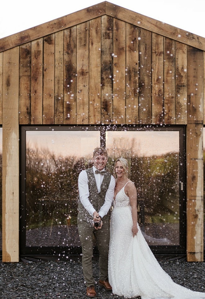 Trevenna Wedding Venue Cornwall Mowhay Champagne