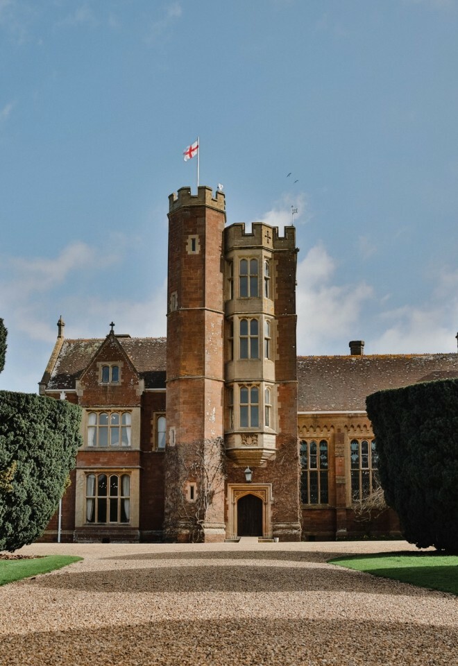 External photo of the wedding venue St Audries Park