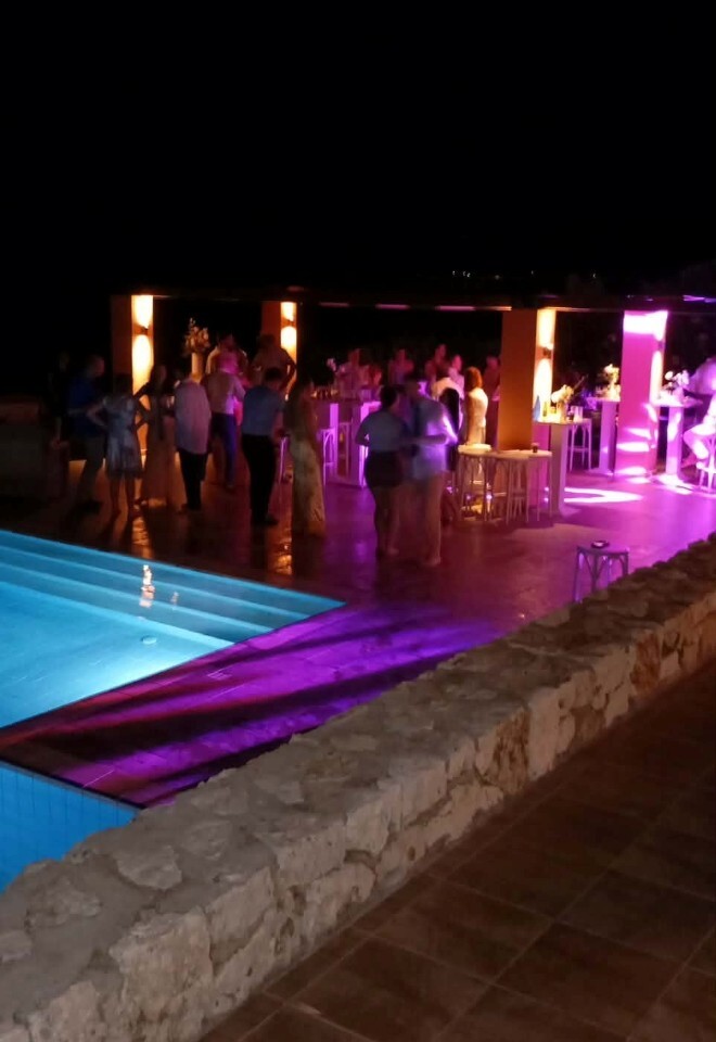 Villa Brio Pool Wedding Celebrations by the Ionian Sea 