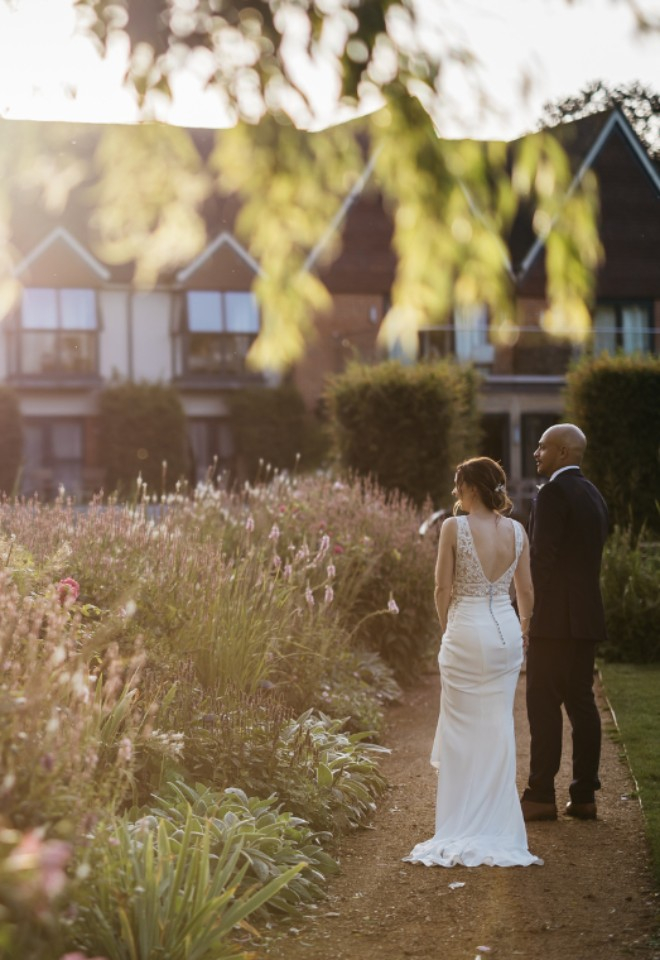 Lawn area at The Swan at Streatley