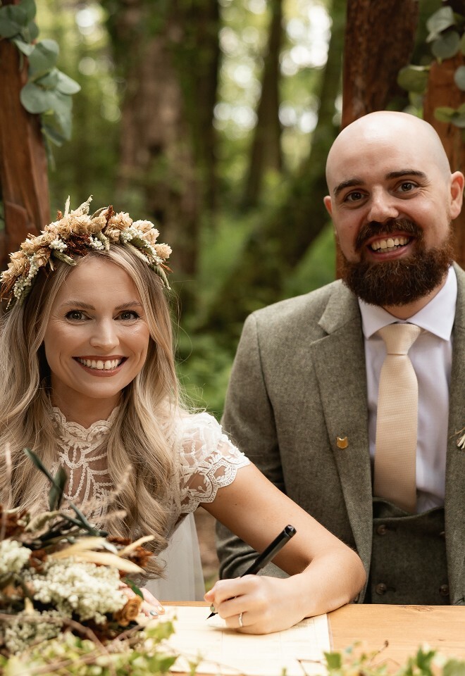 Holly & Will - The Enchanted Woodland - A June Wedding