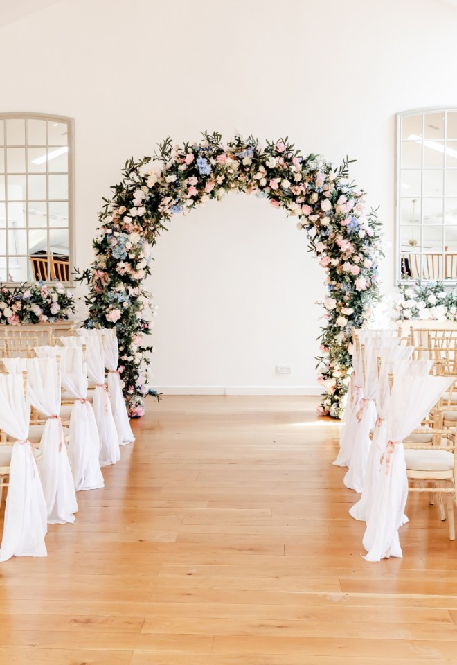 Bridgerton Style Wedding Ceremony 