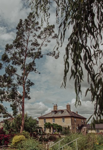 ceremonies in pretty gardens Widbrook Grange - a wedding venue in Wiltshire