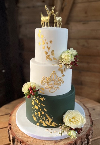 Stag Wedding cake