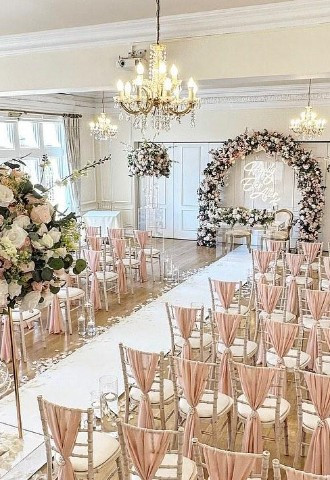 Ceremony Room Set Up