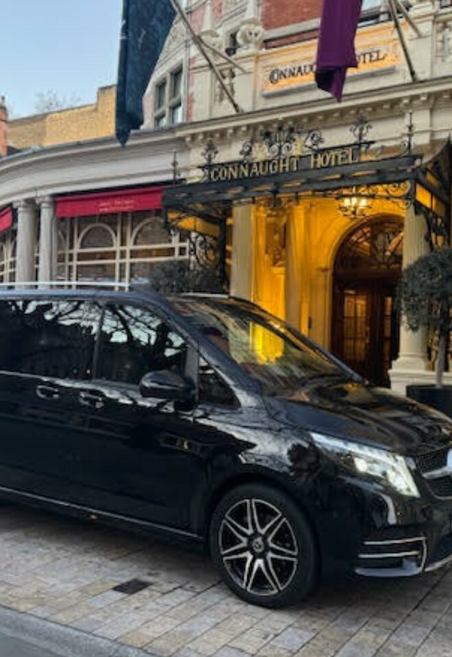 Luxury V Class Mercedes for bridesmaids/ groom party