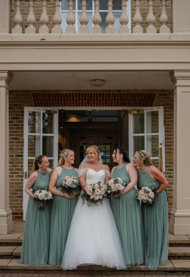 Bride & Bridesmaids